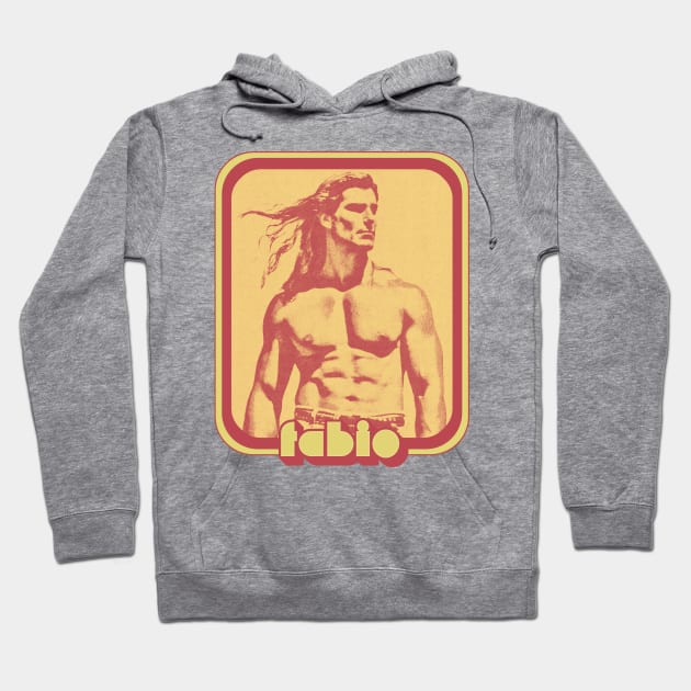 Fabio // Retro 90s Aesthetic Fan Design Hoodie by DankFutura